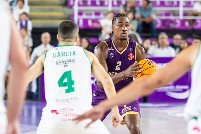 Hanna en el partido ante Toledo