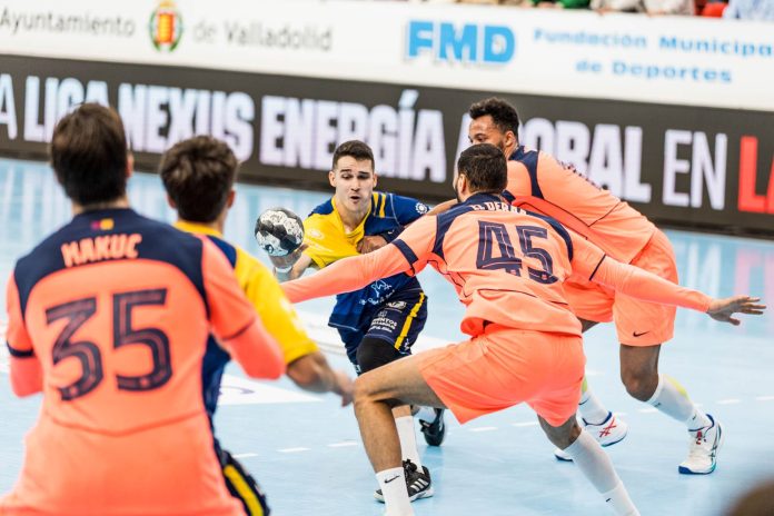 Encuentro entre el Recoletas y el Barcelona en Huerta