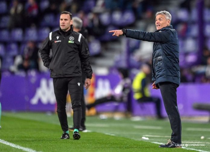 Escribá en la zona técnica de Zorrilla