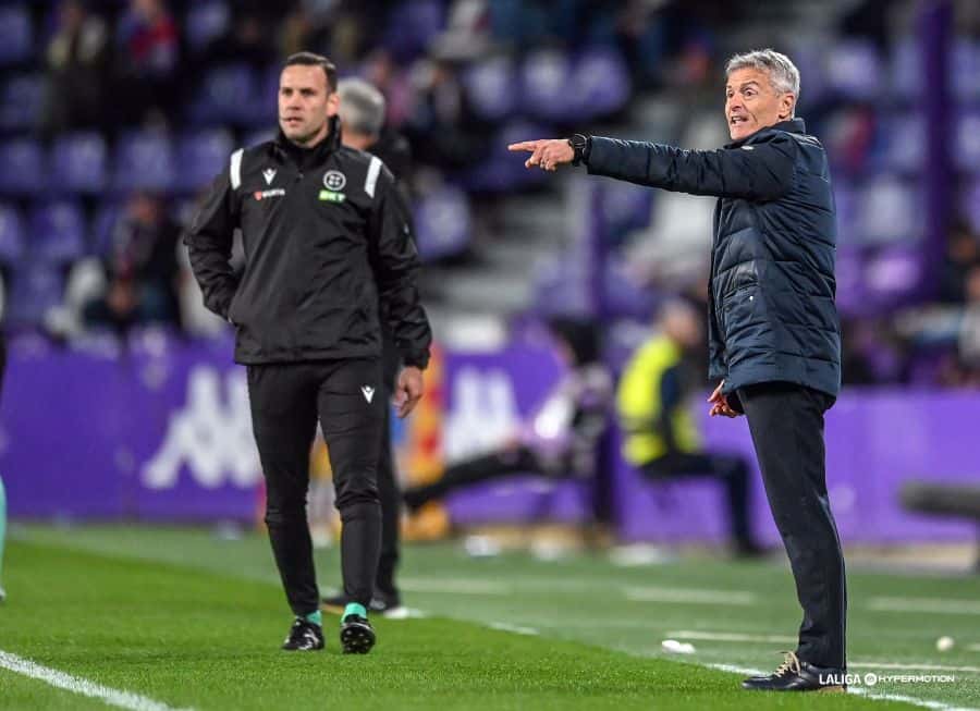 Escribá en la zona técnica de Zorrilla