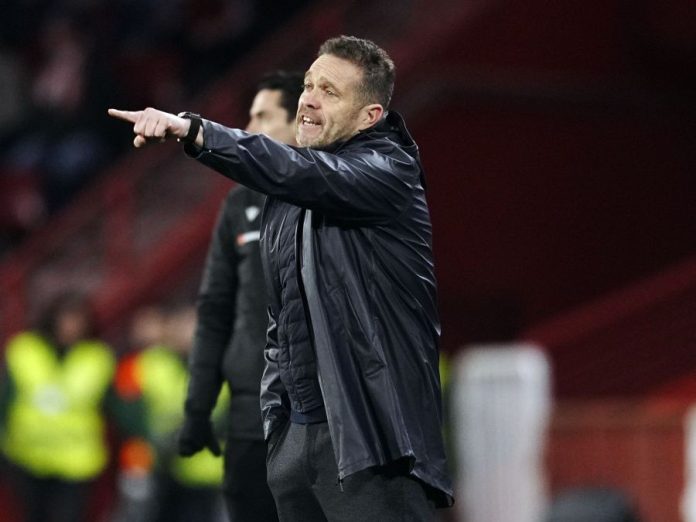 Tevenet en la zona técnica de Los Cármenes