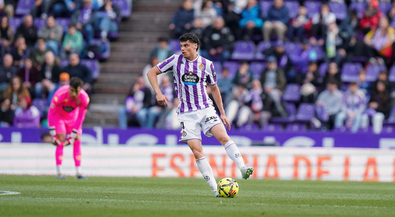 David Torres, en el partido ante el Burgos