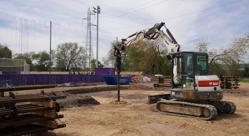 Obras en la Ciudad Deportiva del Real Valladolid