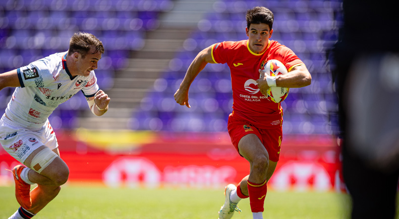 Partido entre Los Leones7s y USA