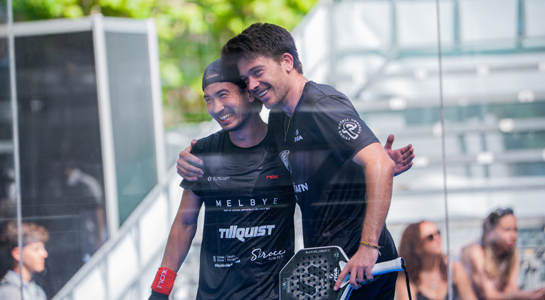 Primeros jugadores en disputar el Valladolid Premier Padel P2 2026