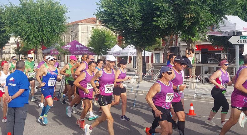 Salida de la Media Maratón de Campaspero