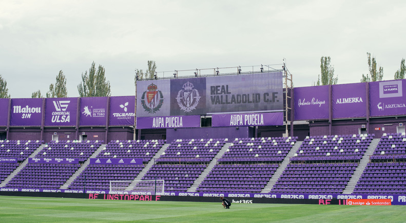 Fondo Sur del Estadio José Zorrilla