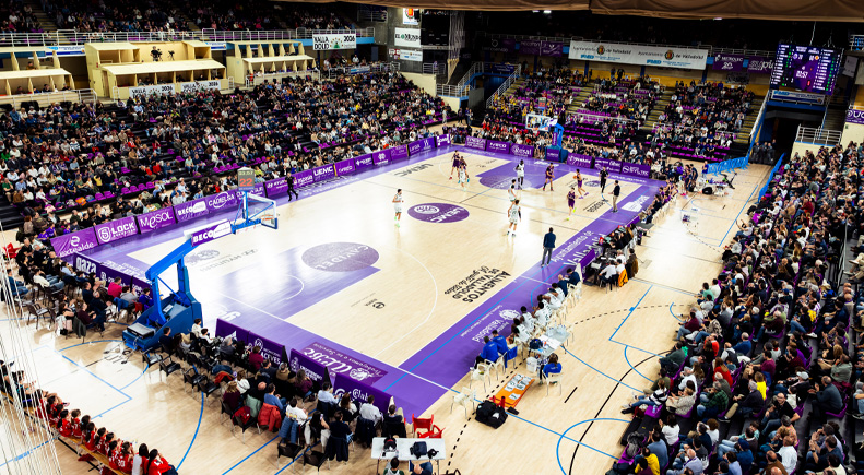 Polideportivo Pisuerga con el CBC Valladolid - Córdoba