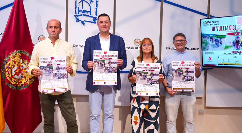 Presentación de la etapa de la Vuelta a Castilla y León Presentación de la etapa de la Vuelta a Castilla y León