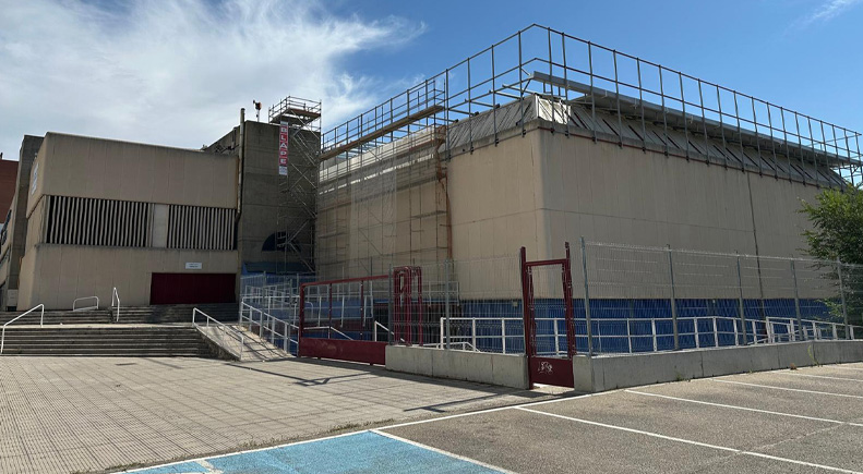 Reforma del Polideportivo Pisuerga