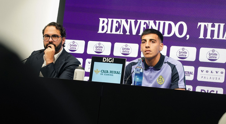Thiago Ojeda en su presentación Thiago Ojeda en su presentación