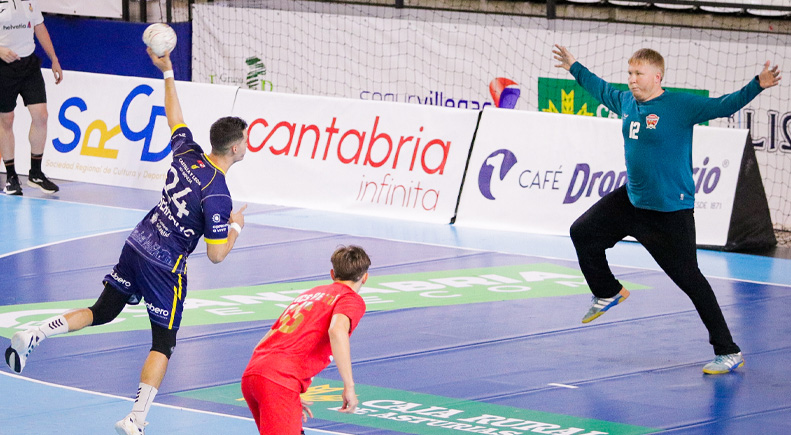 Partido entre el Recoletas Salud y Veszprém