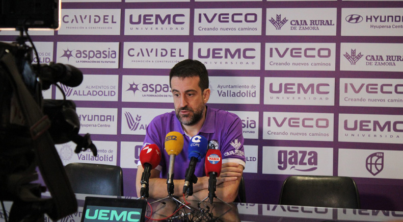 David Barrio en rueda de prensa