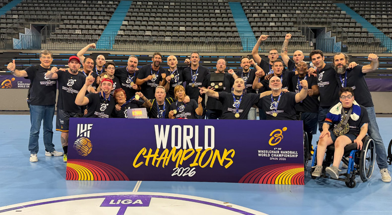 España, campeona del Mundial de balonmano en silla de ruedas España, campeona del Mundial de balonmano en silla de ruedas