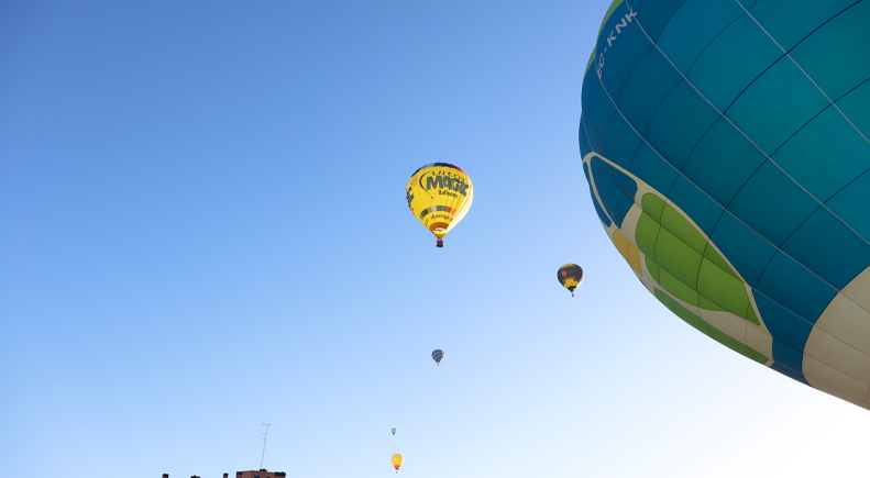 Globos sobre el cielo de Valladolid Globos sobre el cielo de Valladolid