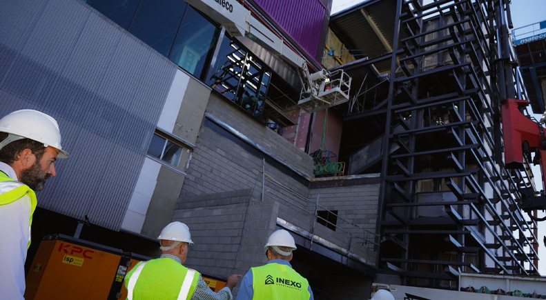 Parte de la remodelación del Estadio José Zorrilla