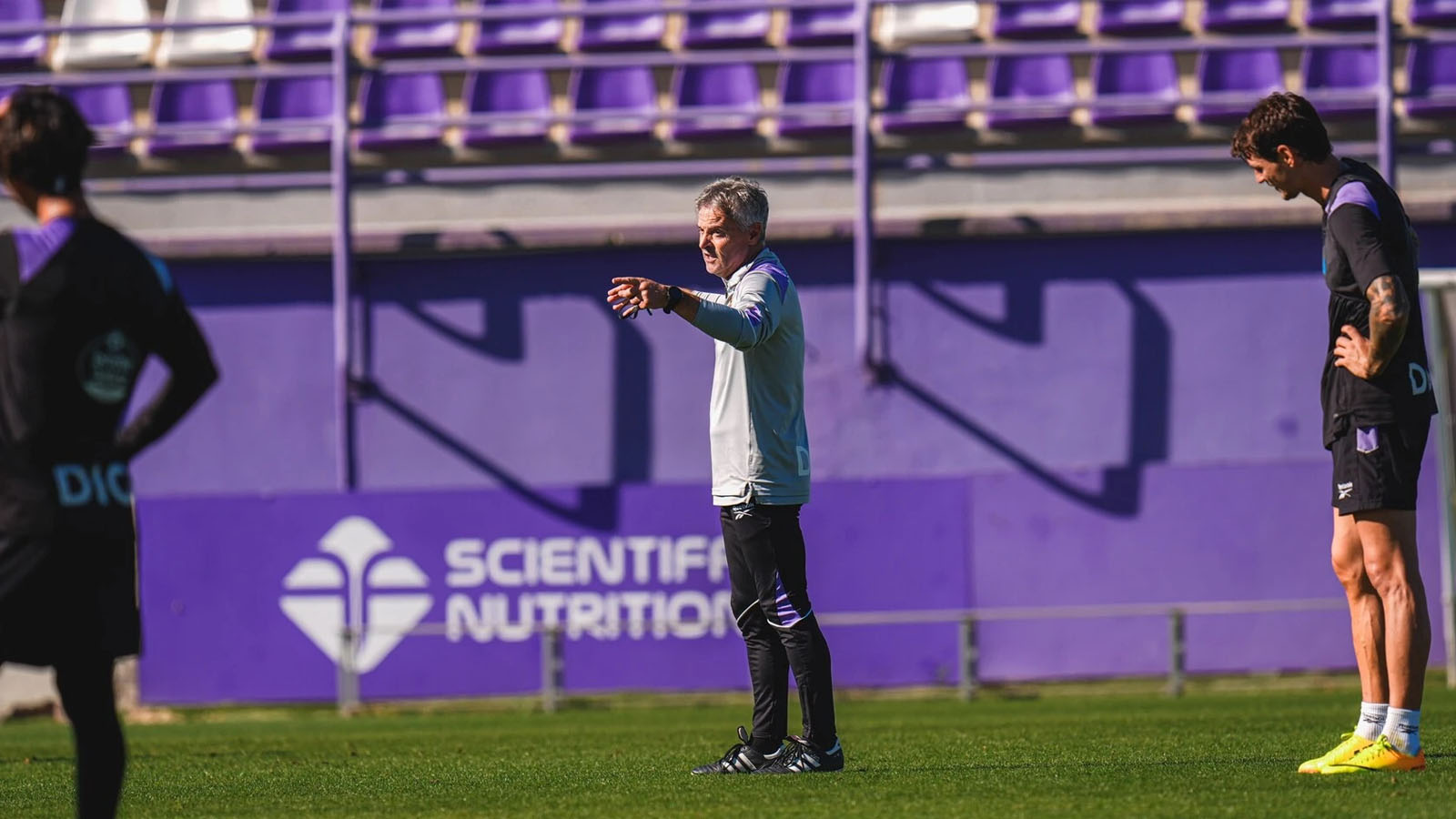 Entrenamiento del Real Valladolid Entrenamiento del Real Valladolid
