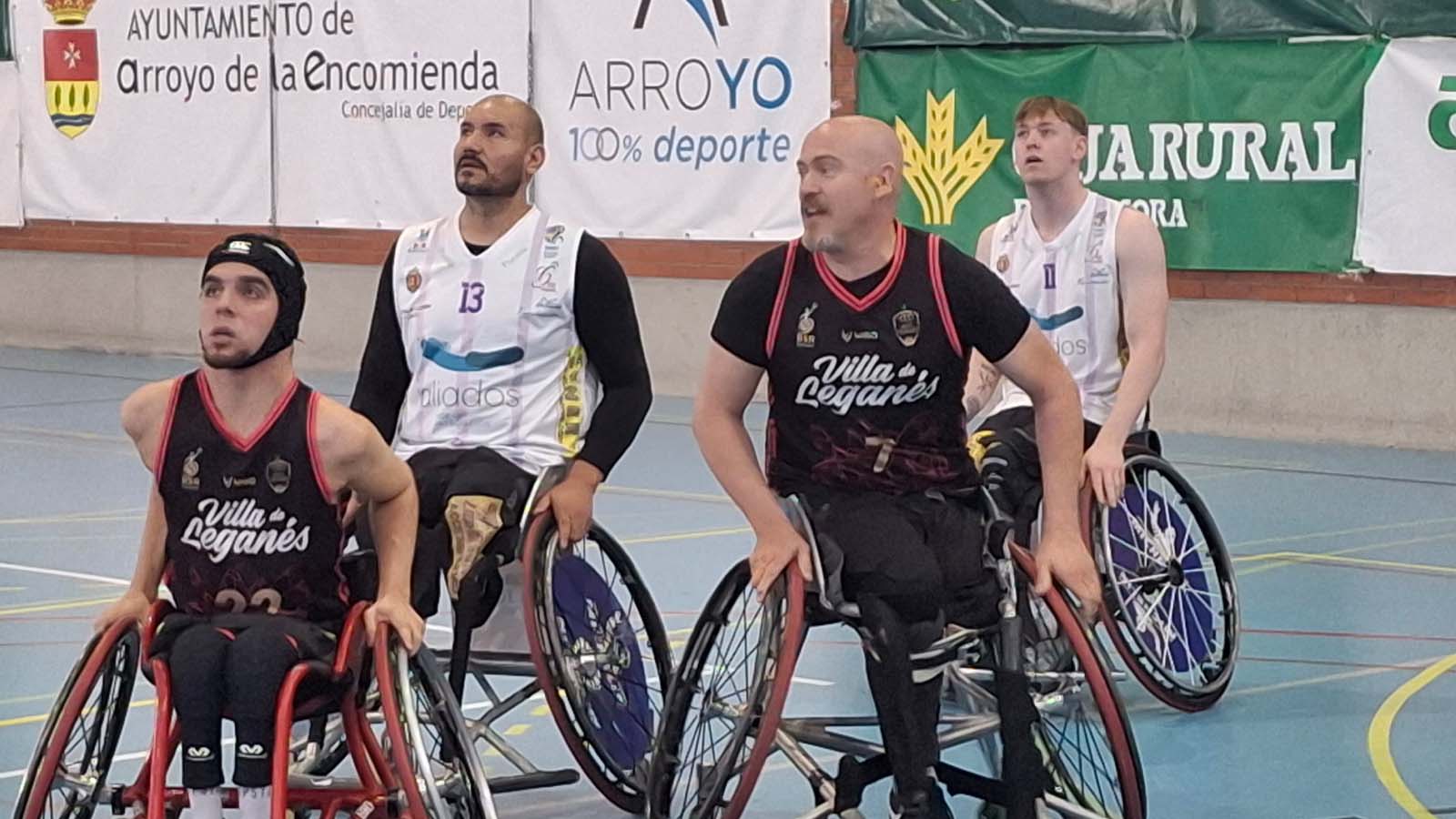 Partido del Fundación Aliados ante Leganés en Arroyo