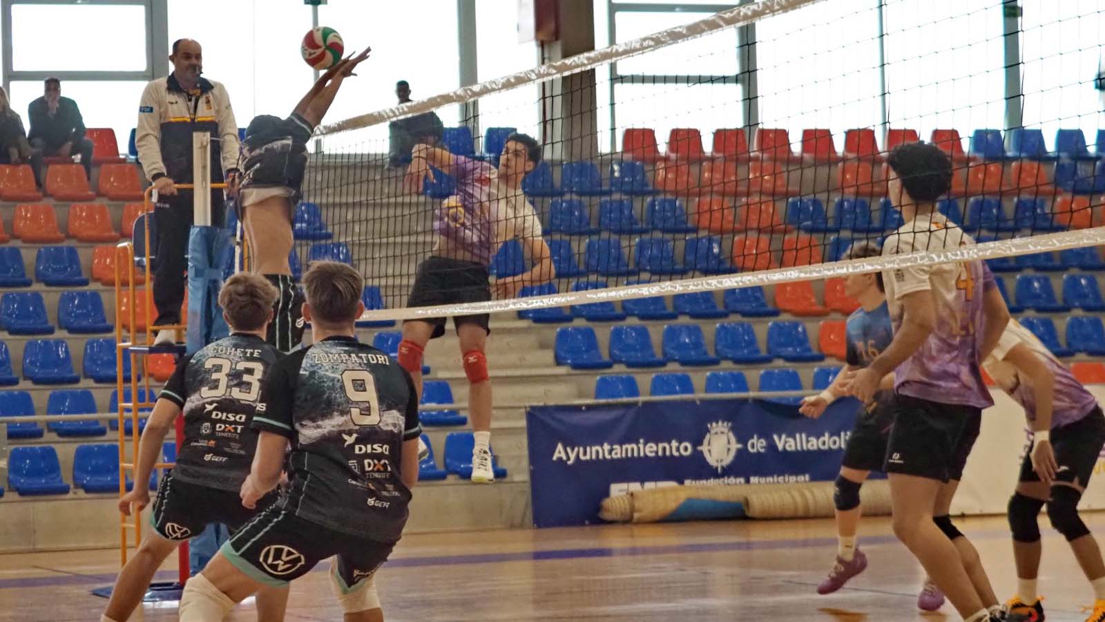 Partido del Valcyl VCV ante el Acenvoley Partido del Valcyl VCV ante el Acenvoley